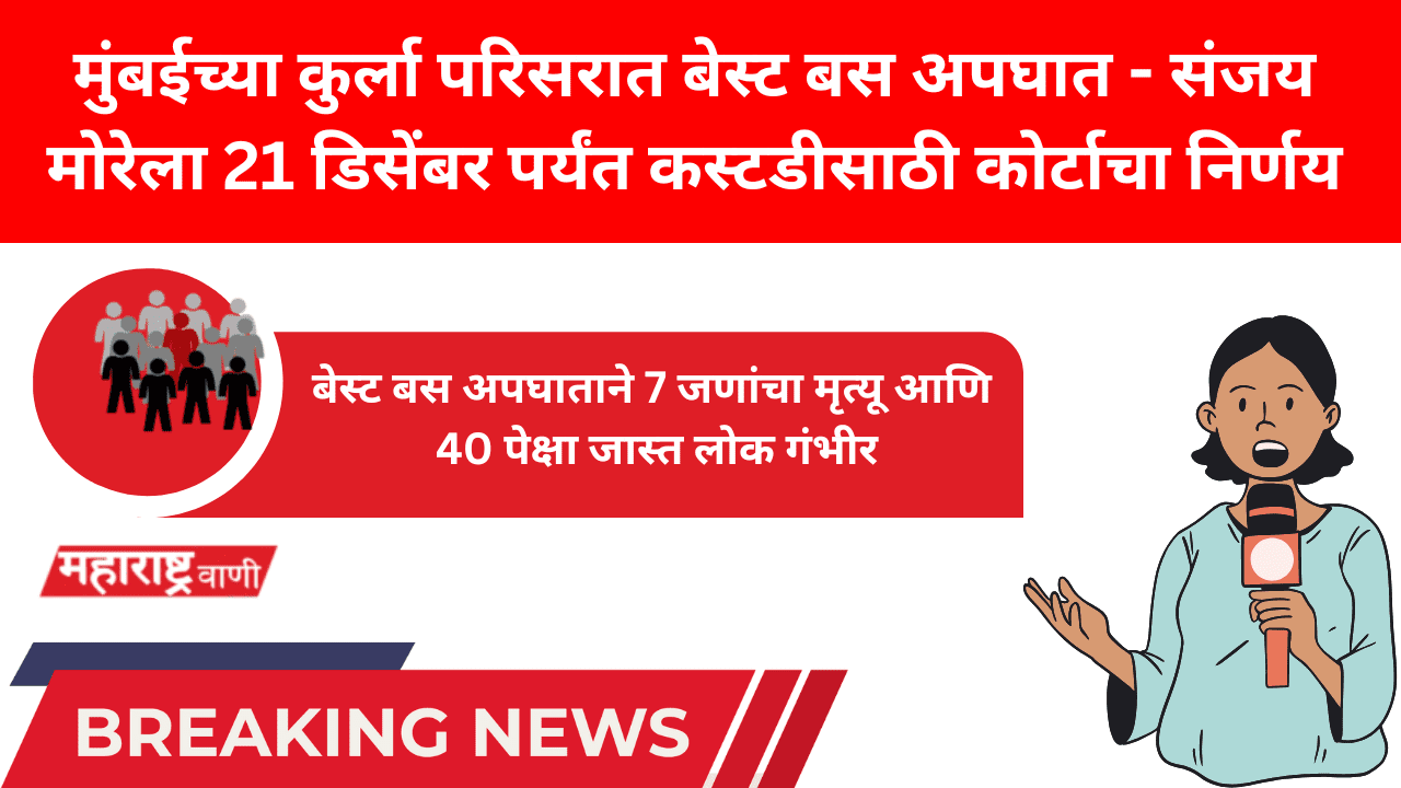 बेस्ट बस अपघाताने 7 जणांचा मृत्यू आणि 40 पेक्षा जास्त लोक गंभीर