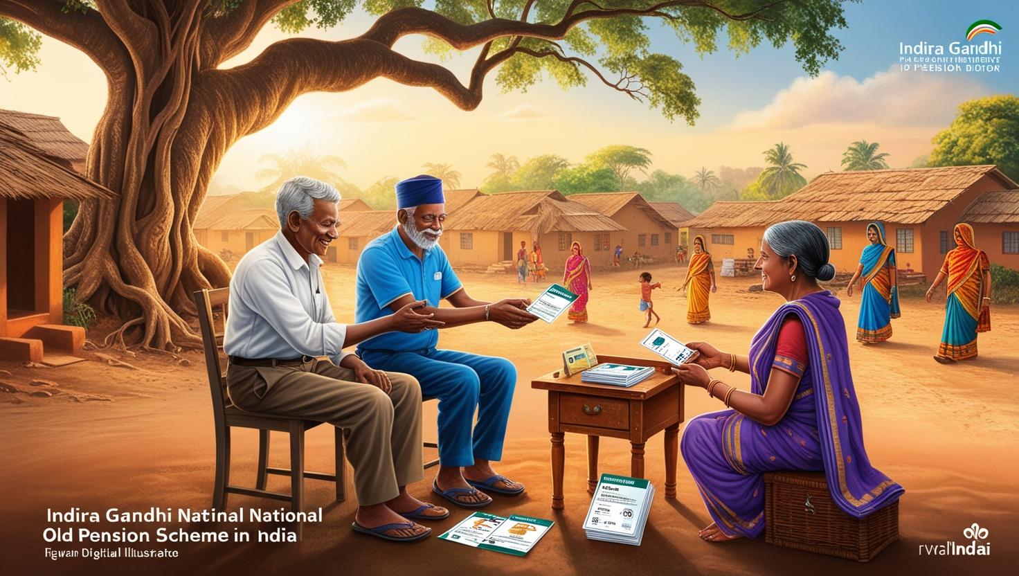 Indira Gandhi National Old Age Pension Scheme - IGNOAPS)